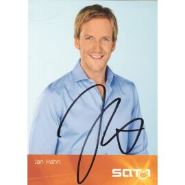 Autogramm TV | SAT1 | Jan HAHN | 2000er "Frühstücksfernsehen" (Portrait Color Davids) 2
