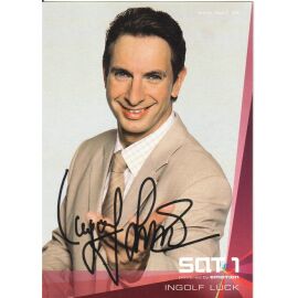 Autogramm TV | SAT1 | Ingolf LÜCK | 2000er "Wochenshow" (Portrait Color Weychardt)