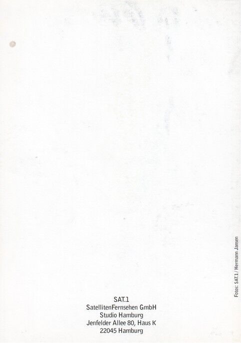 Autogramm TV | SAT1 | Lou RICHTER | 1990er "Ran" (Portrait Color Jansen)