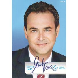 Autogramm TV | SAT1 | Martin HAAS | 2000er (Portrait Color Craven)