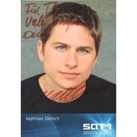 Autogramm TV | SAT1 | Matthias DIETRICH | 2000er "Verliebt In Berlin" (Portrait Color Schilhansl)