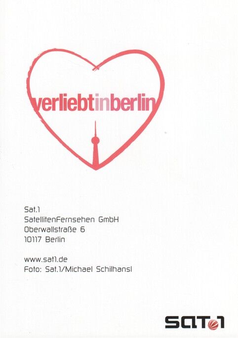 Autogramm TV | SAT1 | Matthias DIETRICH | 2000er "Verliebt In Berlin" (Portrait Color Schilhansl)