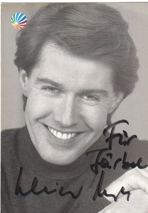 Autogramm TV | SAT1 | Ulrich MEYER | 1990er (Portrait SW)