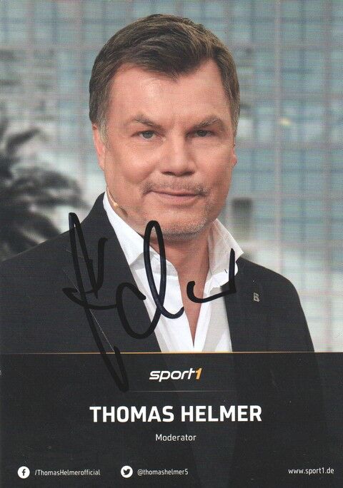 Autogramm TV | Sport1 | Thomas HELMER | 2010er (Portrait Color)