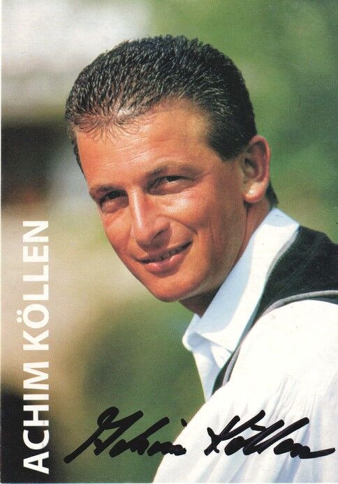 Autogramm Schlager | Achim KÖLLEN | 2000er (Portrait Color Schwarz)