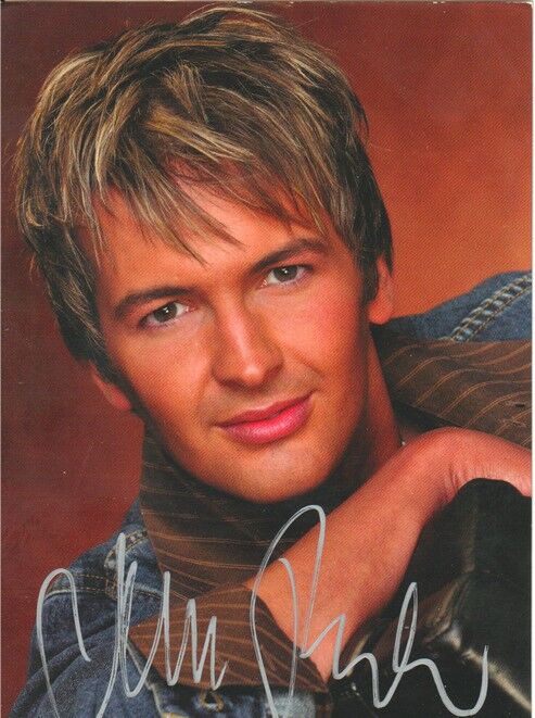Autogramm Schlager | Alex PARKER | 2000er (Portrait Color Koch)