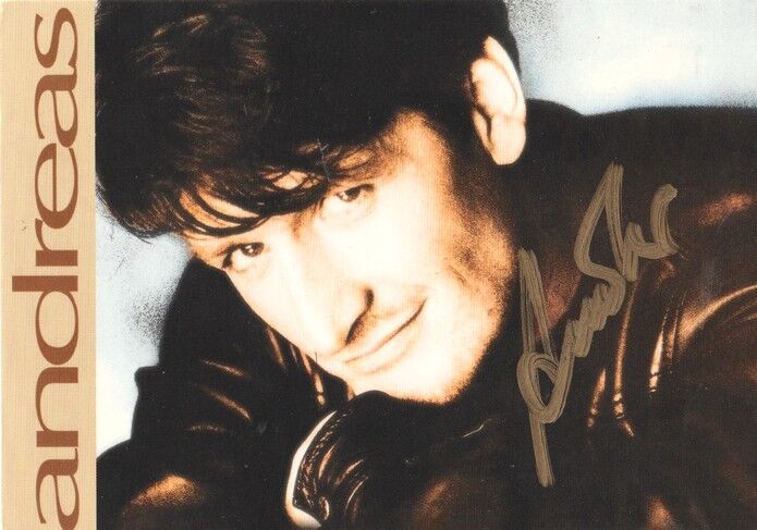 Autogramm Schlager | Andreas FULTERER | 1999 "Jetzt Will Ich Leben" (Portrait Color Koch)