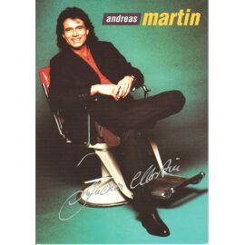 Autogramm Schlager | Andreas MARTIN | 1997 "Mit Dir Und Für Immer" (Portrait Color Sony)