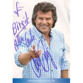 Autogramm Schlager | Andy BORG | 2012 "Blauer Horizont" (Portrait Color MCP VM)