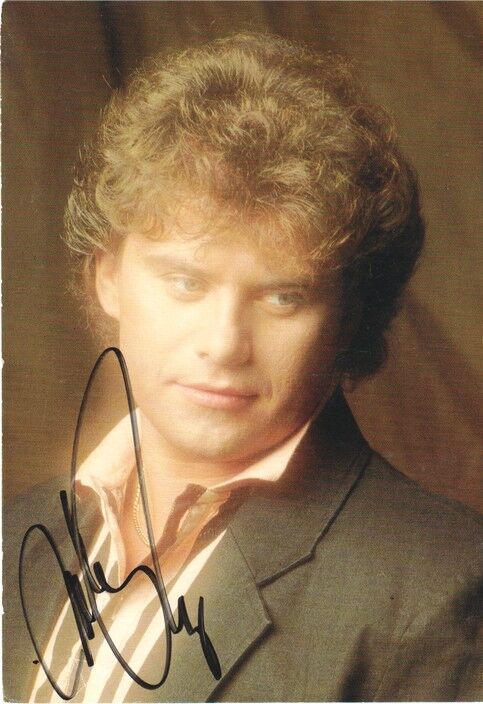 Autogramm Schlager | Andy BORG | 1988 "Endstation Sehnsucht" (Portrait Color Papagayo)