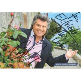 Autogramm Schlager | Andy BORG | 2020 "Es War Einmal" (Portrait Color MCP VM)