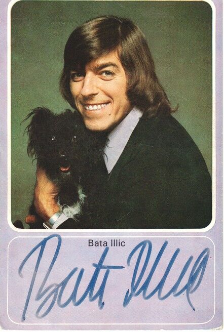 Autogramm Schlager | Bata ILLIC | 1973 "Solange Ich Lebe" (Portrait Color Polydor)