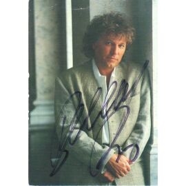 Autogramm Schlager | Bernhard BRINK | 1997 "Nie Mehr" (Portrait Color EMI)