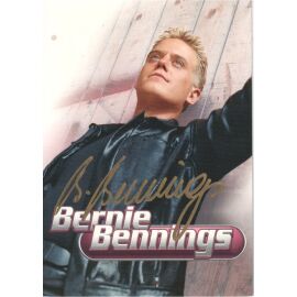 Autogramm Schlager | Bernie BENNINGS | 2001 "Startfrei" (Portrait Color MCP)