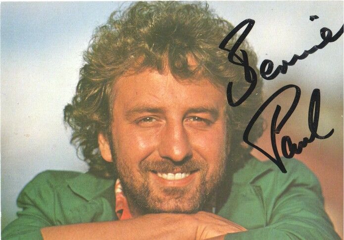 Autogramm Pop | Bernie PAUL | 1980 "Angie" (Portrait Color Ariola)