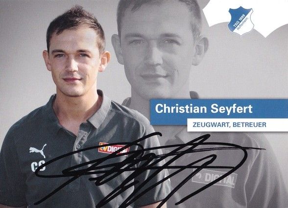 Autogramm Fussball | TSG 1899 Hoffenheim | 2008 | Christian SEYFERT