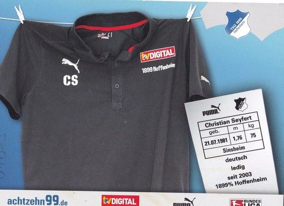 Autogramm Fussball | TSG 1899 Hoffenheim | 2008 | Christian SEYFERT