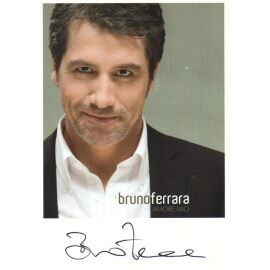 Autogramm Schlager | Bruno FERRARA | 2009 "Amore Mio" (Portrait Color EMI)