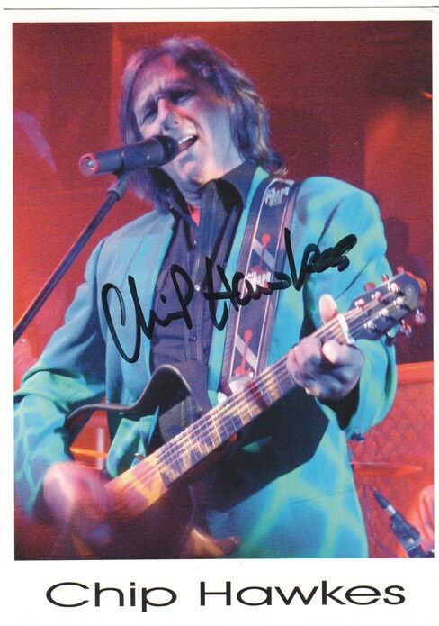 Autogramm Pop (UK) | Chip HAWKES | 2000er (Konzert Color)