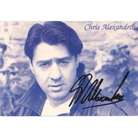 Autogramm Schlager | Chris ALEXANDROS | 1990er (Portrait SW)