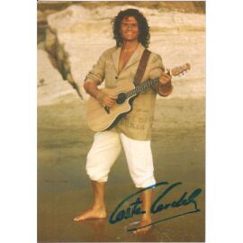 Autogramm Schlager | Costa CORDALIS | 1995 "Die Cordalis-Saga" (Portrait Color Cocorda)