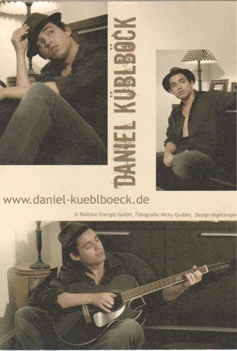 Autogramm Pop | Daniel KÜBLBÖCK | 2010er (Portrait Color Gruber)