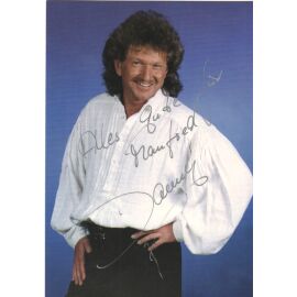 Autogramm Schlager | Danny BACH | 2000er (Portrait Color Funny)