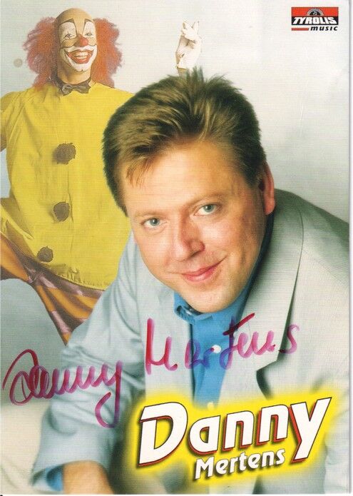 Autogramm Schlager | Danny MERTENS | 2000er (Portrait Color Tyrolis)