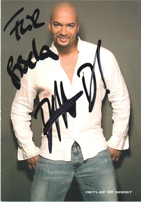 Autogramm Celebrity | Detlef SOOST | 2005 (Portrait Color T-Mobile)