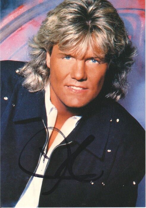 Autogramm Pop | BLUE SYSTEM | 1991 "Deja Vu" (Portrait Color Dieter BOHLEN) BMG