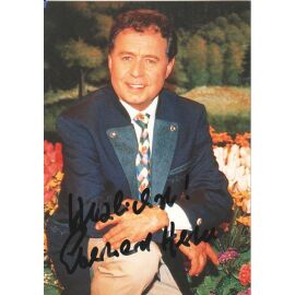 Autogramm Volksmusik | Eberhard HERTEL | 1997 "Lieder Wie Das Leben" (Portrait Color EastWest) 3
