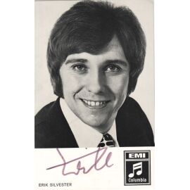 Autogramm Schlager | Erik SILVESTER | 1971 "Skandal Um Rosi" (Portrait SW EMI)