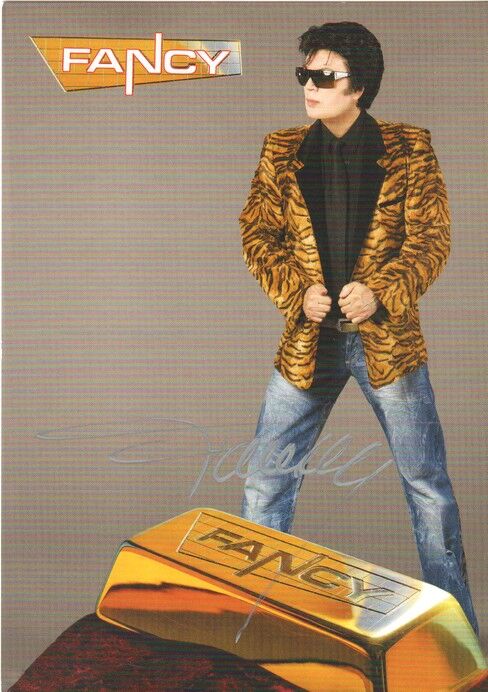 Autogramm Pop | FANCY | 1990er (Portrait Color Saltissima)