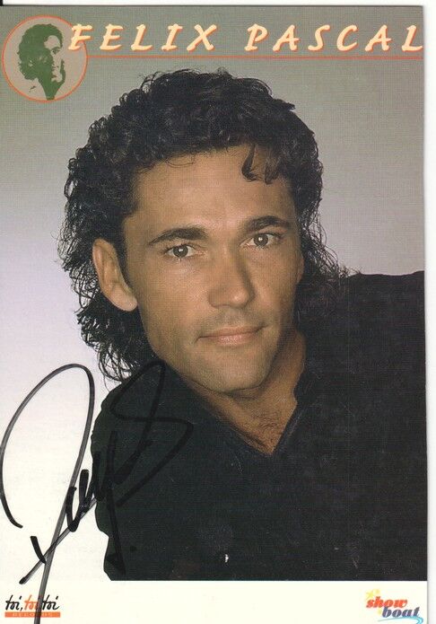 Autogramm Schlager | Felix PASCAL | 1997 "1000 Gedanken" (Portrait Color Town)
