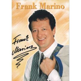 Autogramm Schlager | Frank MARINO | 1990er "Da Geht Die Sonne Auf" (Portrait Color)