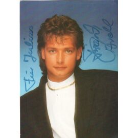 Autogramm Schlager | Frank PAVELL | 1980er (Portrait Color)