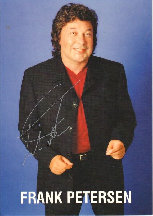 Autogramm Schlager | Frank PETERSEN | 1998 "Zum Wohl Die Pfalz" (Portrait Color Positon)