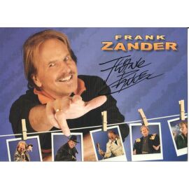 Autogramm Schlager | Frank ZANDER | 2012 "Typisch Wassermann" (Portrait Color CD)