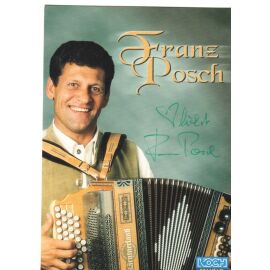 Autogramm Volksmusik | Franz POSCH | 2000 "Harmonika-Schmankerl" (Portrait Color Koch)