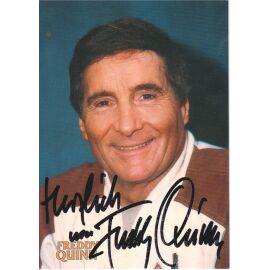 Autogramm Schlager | Freddy QUINN | 2000er (Portrait Color) Lebenslauf