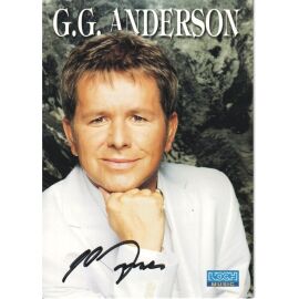 Autogramm Schlager | G. G. ANDERSON | 2001 "Feuer & Flamme" (Portrait Color Koch)