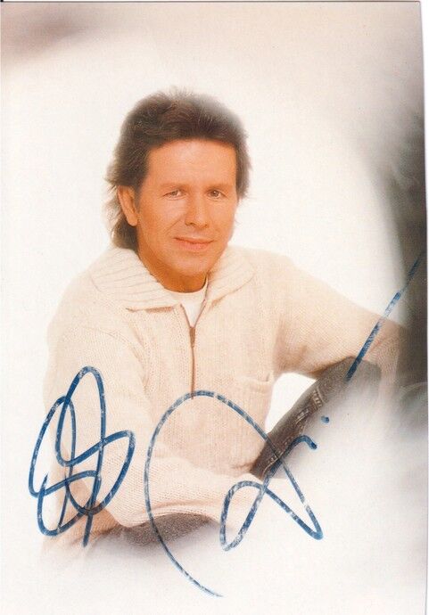 Autogramm Schlager | G. G. ANDERSON | 1997 "Gib Mein Herz Zurück" (Portrait Color Hansa)