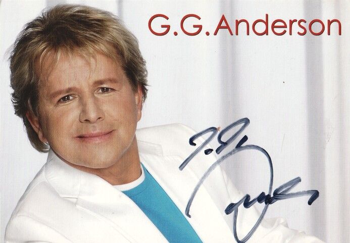Autogramm Schlager | G. G. ANDERSON | 2007 "Lebenslust" (Portrait Color Koch)