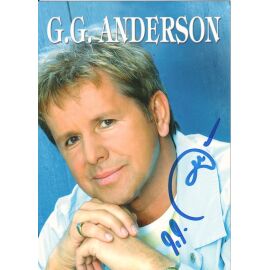 Autogramm Schlager | G. G. ANDERSON | 2002 "Dafür Leb Ich" (Portrait Color Koch)