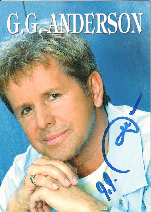 Autogramm Schlager | G. G. ANDERSON | 2002 "Dafür Leb Ich" (Portrait Color Koch)