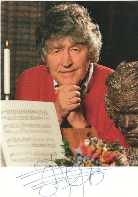 Autogramm Orchester | Gotthilf FISCHER | 1980er (Portrait Color Hahn)