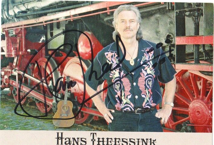 Autogramm Blues (NL) | Hans THEESSINK | 2000er (Portrait Color Ernesto)