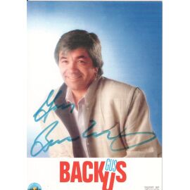 Autogramm Schlager | Gus BACKUS | 1993 "Wenns Koa Katz Hast (Portrait Color Pilz)