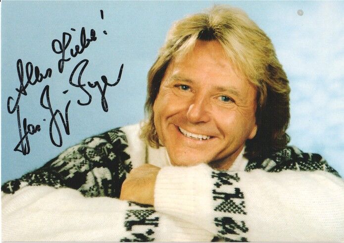 Autogramm Schlager | Hans-Jürgen BEYER | 2001 "Weihnachten" (Portrait Color PEWI)