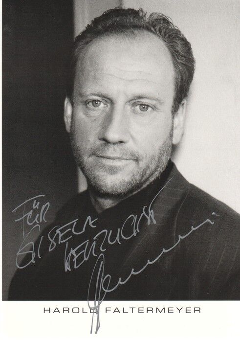 Autogramm Pop | Harold FALTERMEYER | 2000er (Portrait SW Red Deer)